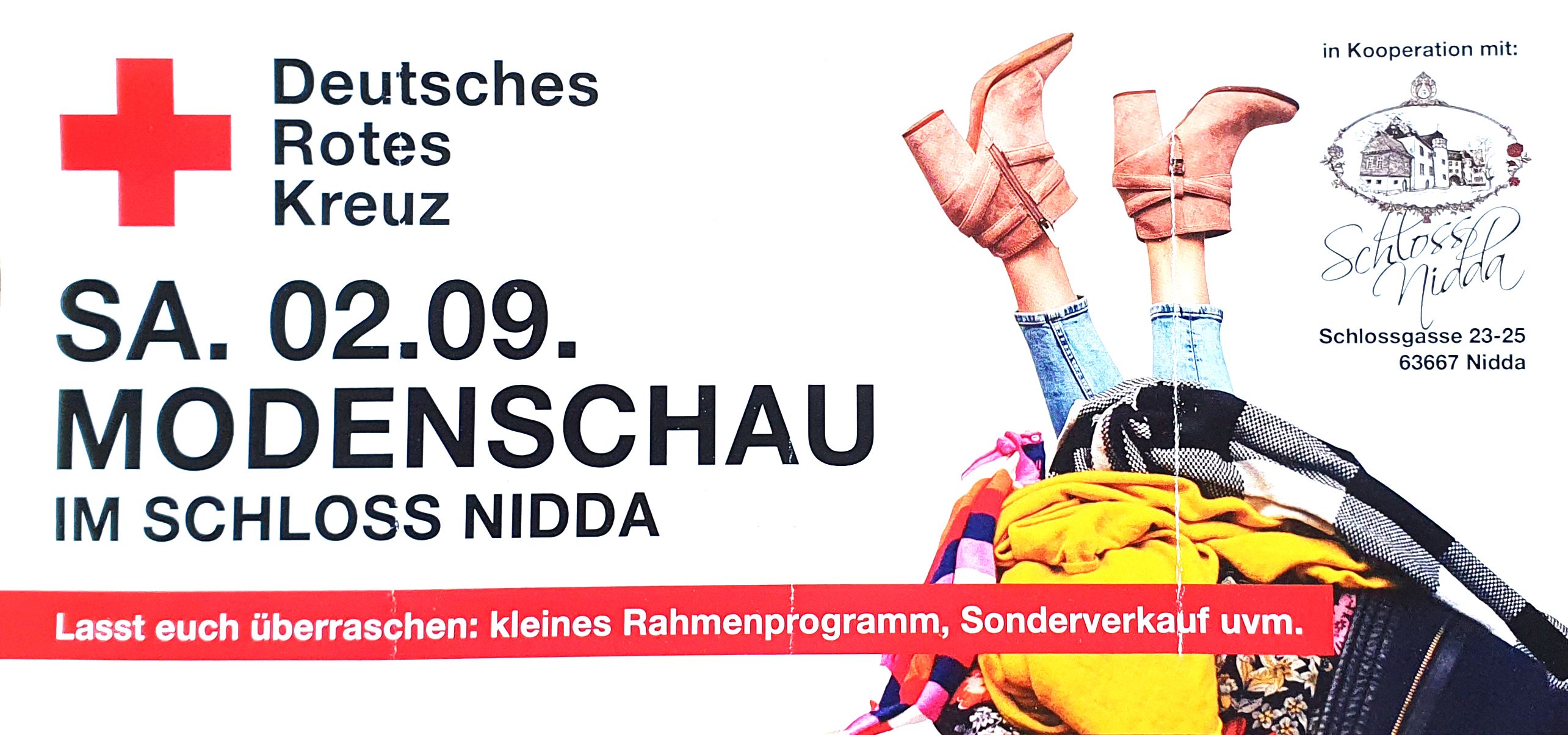 HINWEIS MODENSCHAU NIDDA September 2023