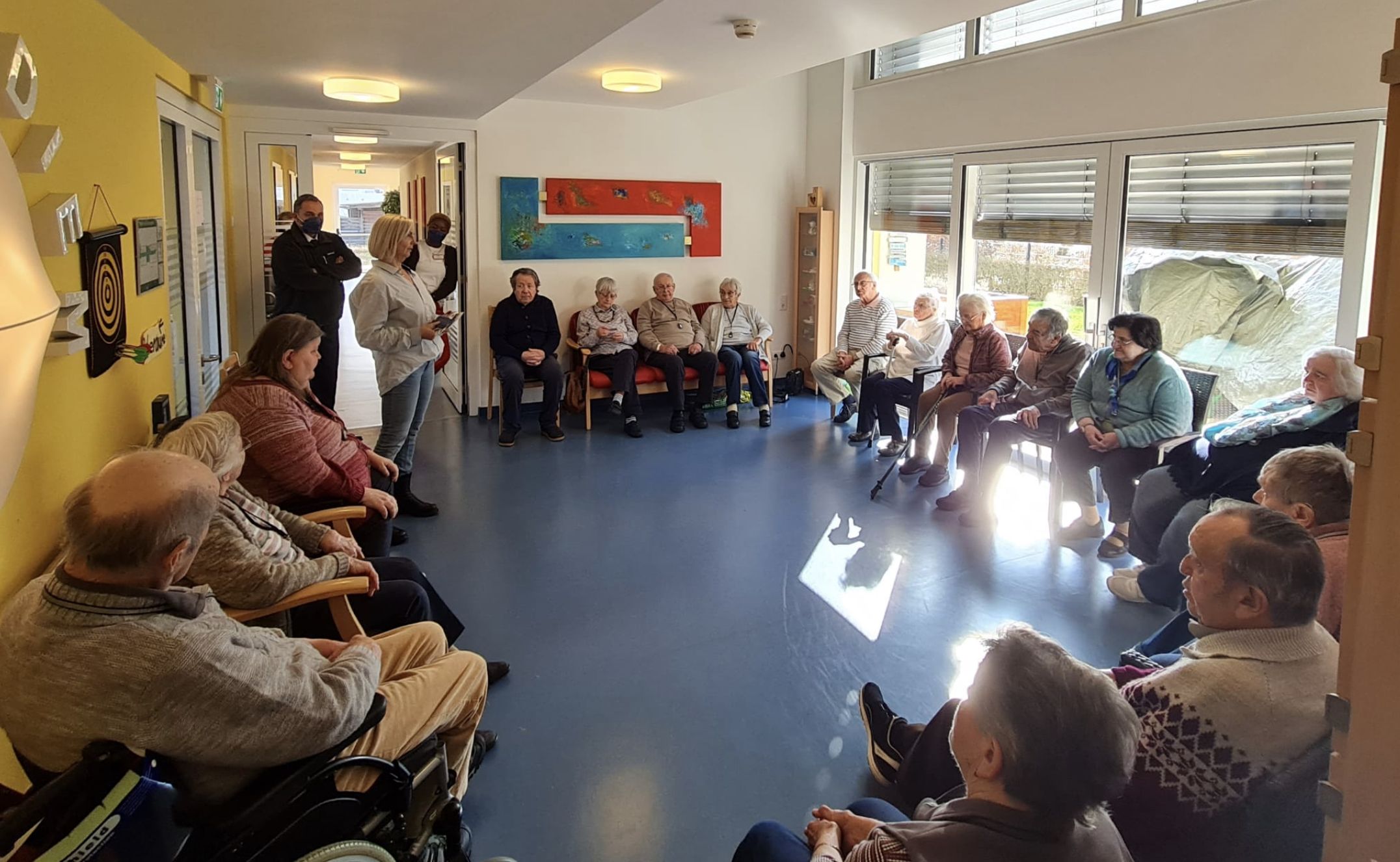 Foto 1 Praventionsberatung in der DRK Tagespflege