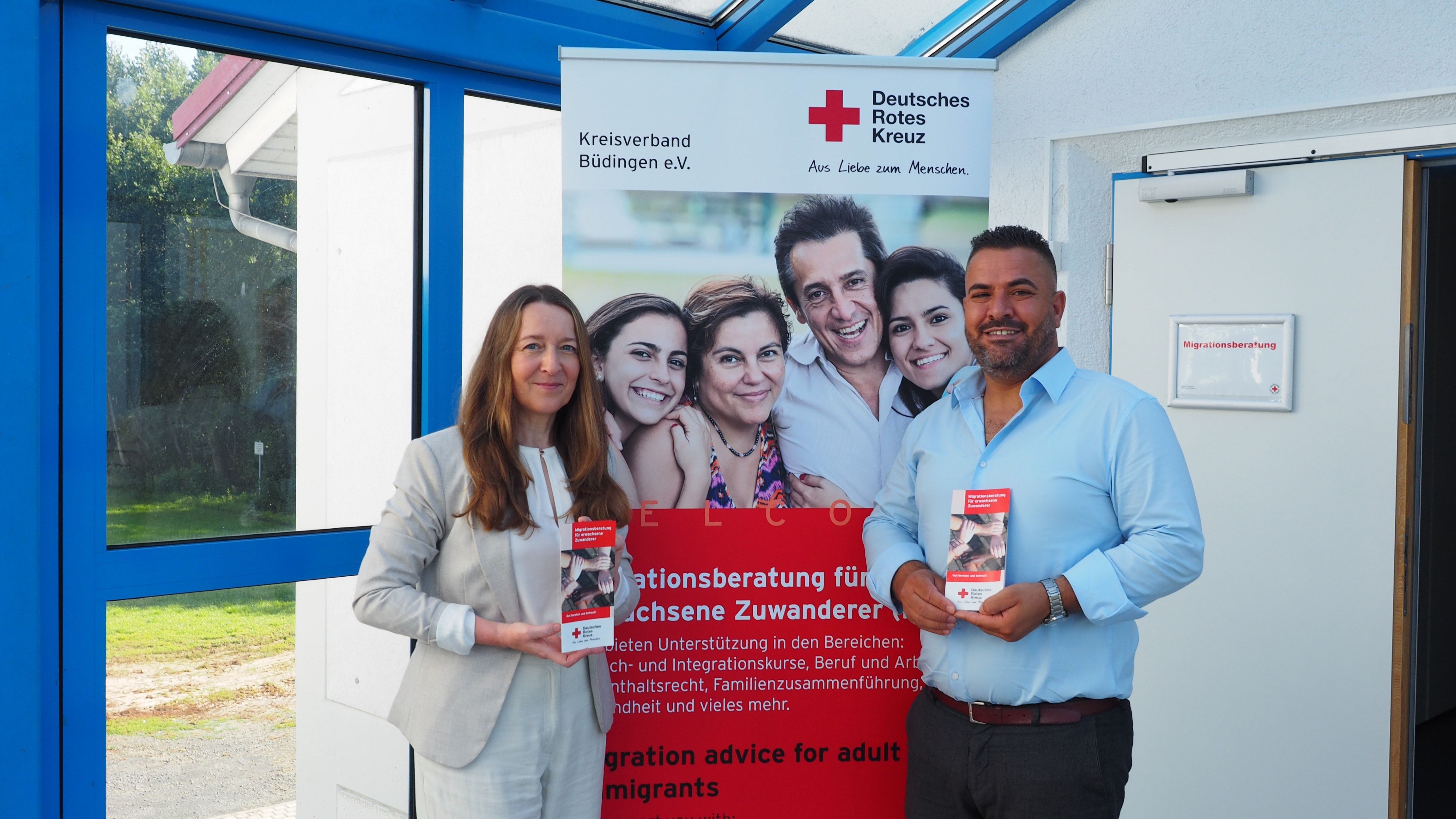 DRK_BUD_Carmen Hobohm und Walid Hbil